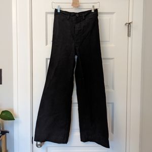 Jesse Kamm Wide Leg Pants in Black